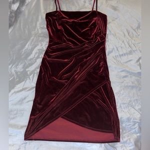 Red homecoming dress